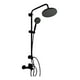thumbnail image 1 of Columna Ducha Negro Mate 3 Funciones Acero Inoxidable Jhn, 1 of 3