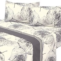 Mallorca - Juego De Sábanas T144 King Catalina Grey