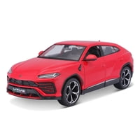 Maqueta De Coche Fundido Maisto Lamborghini Urus Red A Escala 1/24