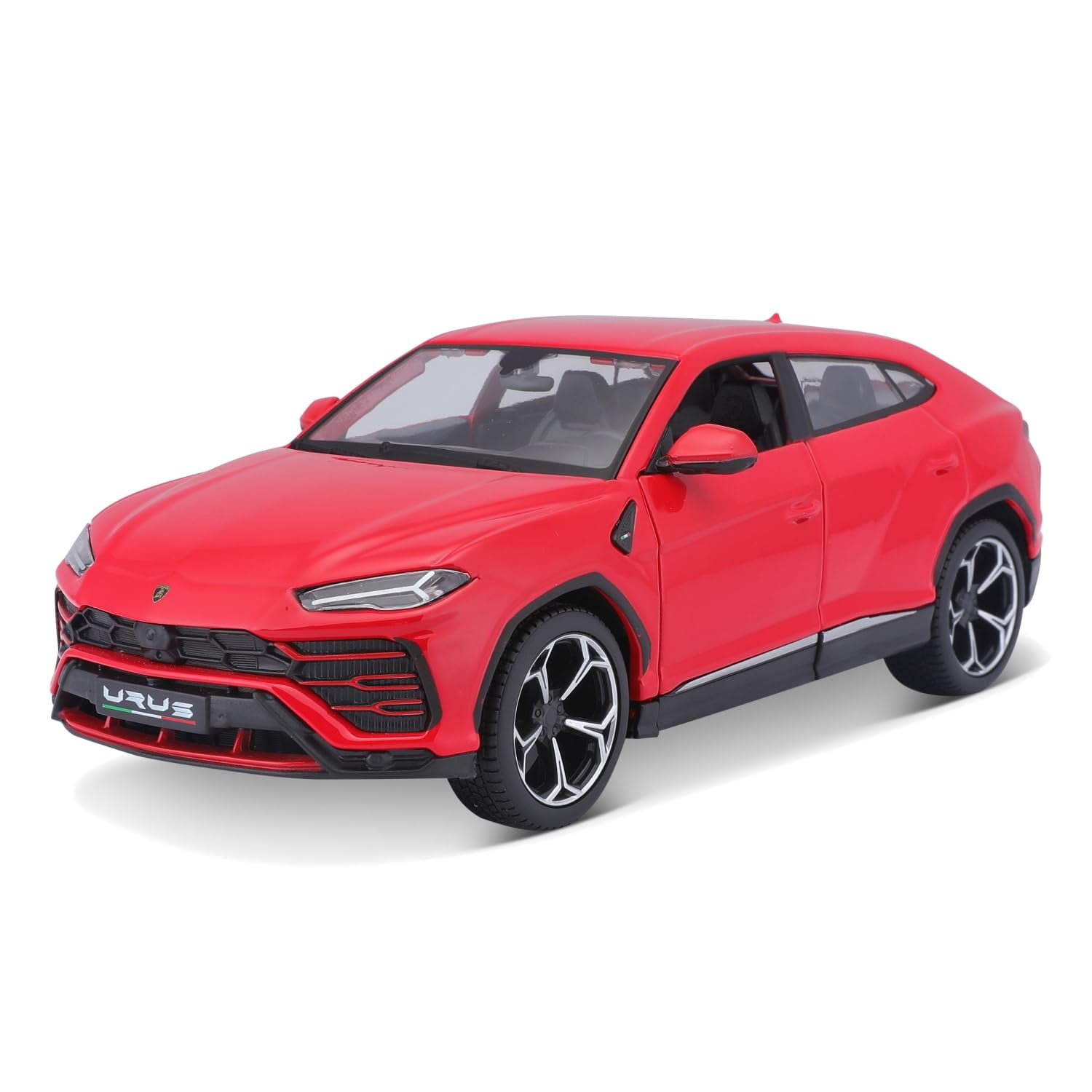 Maqueta De Coche Fundido Maisto Lamborghini Urus Red A Escala 1/24