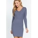 thumbnail image 1 of Vestido Mini Largo con Cuello en V y Tirantes Finos, 1 of 5
