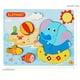 thumbnail image 2 of Children's Building Blocks, Wooden Three-dimensional 3D Cartoon Buckle Puzzle, Scene Puzzle Board, Children's Educational Early Education Toys, Wooden, 2 of 4