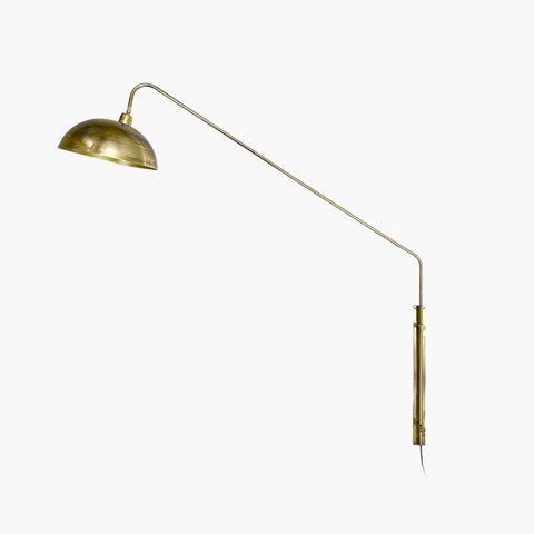 Form Design - Lampara De Pared Bihar Bronce