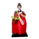 thumbnail image 3 of Muñeca Geisha coreana de 12 pulgadas, escultura de señora, figura Kabuki asiática coleccionable, decoración de mesa para decoración del hogar y la, 3 of 5