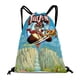 thumbnail image 1 of TaleSpin Mochila de Cuerdas para Deportes y Gimnasio, Bolsa de Cuerdas Resistente al Agua, Bolsa Cinch, 30×40cm, 1 of 6