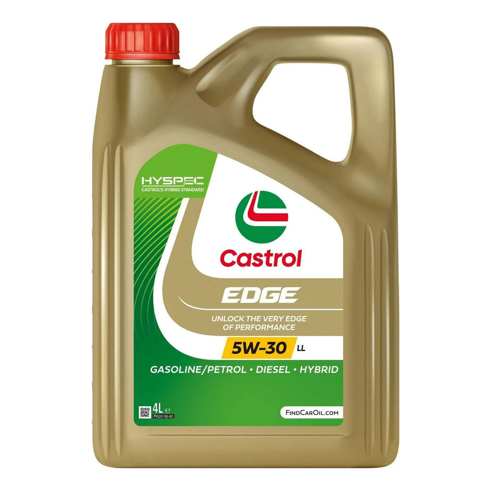 Aceite De Motor Edge 5w30 Ll Castrol 4 Lts Sintético