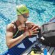 thumbnail image 4 of Gorro de natación Speedo de silicona elastomérico para adultos, unisex, negro, 4 of 7