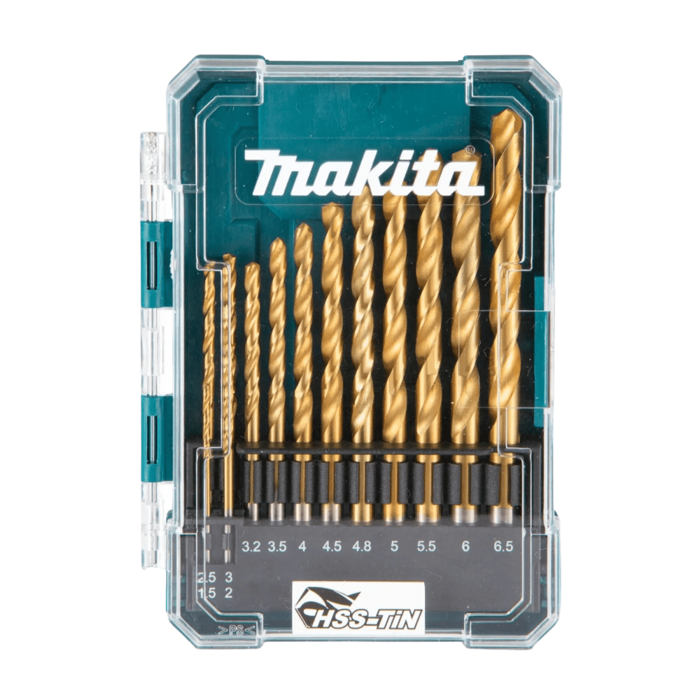 Set De Brocas Metal Acero Titania 13 Piezas Makita D-72855