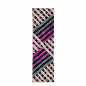 Mashini - Alfombra Frise 1.6K Venecia 50X200 Cms Bermejo