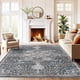 thumbnail image 1 of Alfombra AMADA HOMEFURNISHING 140x183 cm Gris/Dorado Vintage, 1 of 8
