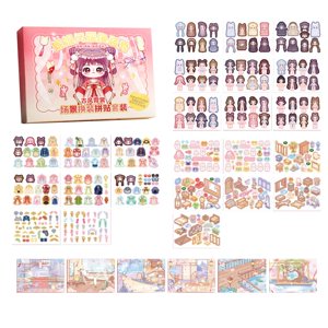 Bothyi - Crea Un Libro De Pegatinas Con Caras Creatividad Con Más De 80 Caras Y 300 Pegatinas Para Niñas Costumbres Antiguas