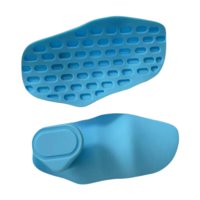 Magideal - Levantamiento De Pesas Protector Manual Silicona Ergonómica Empuñaduras De Entrenamiento Guantes De Gimnasio Para Ejercicio Bar De Culturismo De Con Bolsa Opp