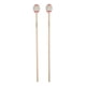 thumbnail image 3 of Mazos De Marimba Mango De Madera Cabeza Blanda Profesionales Baquetas Accesorios Para Batería Círculo Rojo Blanco, 3 of 5