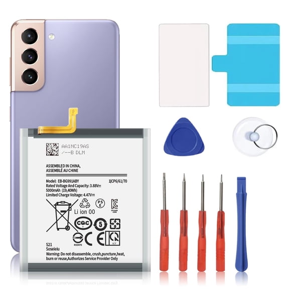 Batería Soseieiu para Galaxy S21 5000 mAh EB‑BG991ABY