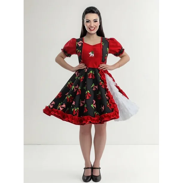 Traje Huasa China Fiestas Patrias Para Mujer