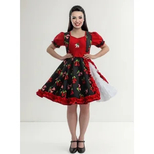 Feco - Traje Huasa China Fiestas Patrias Para Mujer