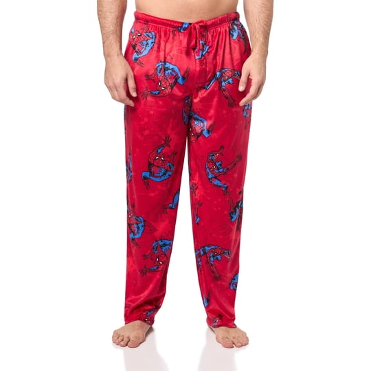Pantalones De Pijama Marvel Spider-man Para Hombre Lounge Polyester