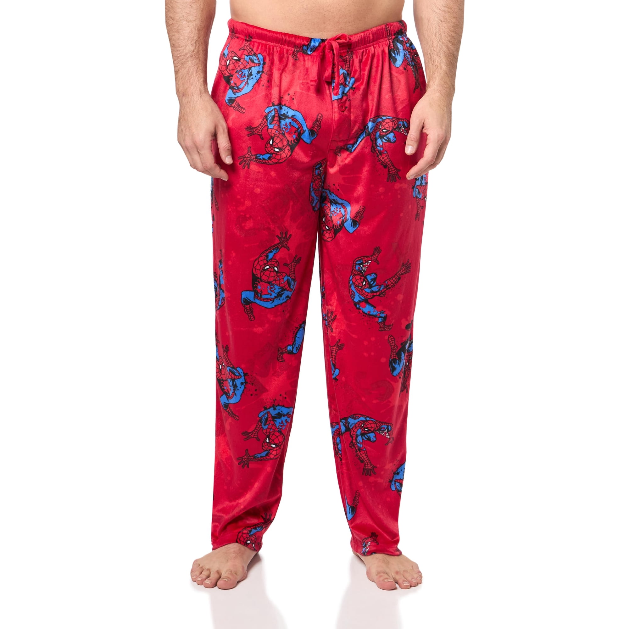 Pantalones De Pijama Marvel Spider-man Para Hombre Lounge Polyester
