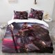 thumbnail image 1 of 3pcss Set Ancient Greek Warrior Printed Duvet Set Themed Bedding 3pcss Duvet Cover Pillowcase Set Soft, 1 of 1