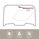 thumbnail image 5 of Escobilla de limpiaparabrisas RANSOTO 39 cm Manual para UTV/Carrito de Golf - Kit, 5 of 8