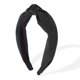 thumbnail image 1 of REGALWOVEN Diadema Anudada para Mujeres Banda para el Cabello con Nudo Superior Accesorios de Moda para el Cabello Negro, 1 of 7