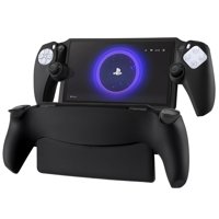 Genérico - Funda Para Playstation Portal, Funda De Silicona Con Absorción De Impactos Y Antihuellas Resistente A Arañazos Para Playstation Portal-Negro
