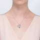thumbnail image 3 of Collar delfin turquesa plata 925, 3 of 3