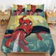thumbnail image 2 of Beyond AmazingThe Amazing Spider-Man 3 Piece Sets Full/Queen Size - Reversible Microfiber Quilts with 2 Shams Soft Lightweight Bedspread Coverlet Comforter for All Season Bed Sheets, 2 of 5