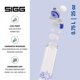 thumbnail image 2 of Botella de agua Sigg Tritan Renew transparente 750 ml libre de BPA, 2 of 8