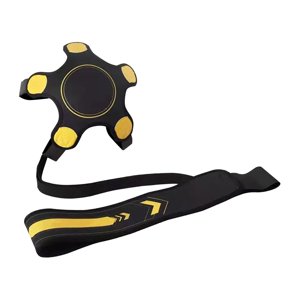 Ioensy - Entrenador De Fútbol Cinturón De Entrenamiento De Fútbol Práctica En Solitario Entrenador De Patadas De Fútbol En Solitario Amarillo