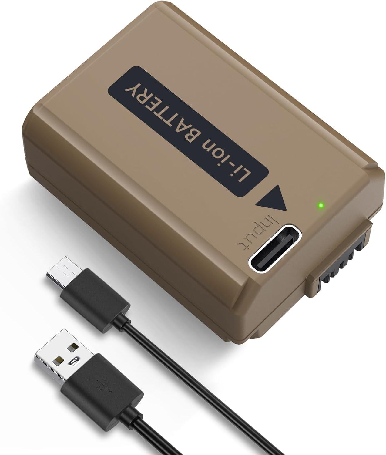 Batería Neewer Tnp-Fw50 1030Mah Con Puerto Usb-C