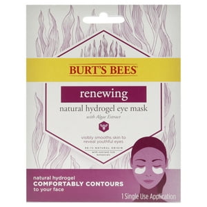 Máscara De Ojos Renovadora De Hidrogel Natural De Burts Bees Para Mujeres - Máscara