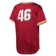 thumbnail image 3 of Camiseta Outerstuff 49ers Juvenil de Malla Cuello en V Roja Talla S (8), 3 of 6