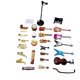 thumbnail image 2 of Set de Mini Instrumentos Musicales Anrher 25 piezas para Casa de Muñecas, 2 of 9