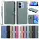 thumbnail image 1 of Cartera para Xiaomi Redmi Note 17 Pro Plus 5G con Soporte y Correa, Verde Oscuro, 1 of 6