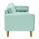 thumbnail image 5 of Sofa Retro 3c Felpa 01 Verde Agua, 5 of 6