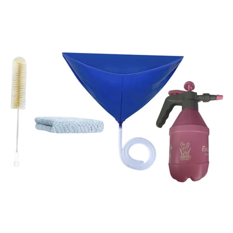 Bothyi - Cubierta De Limpieza De Aire Acondicionado Con Cepillo Por Debajo De 2P Lavado De Aire Acondicionado Con Regadera