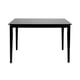 thumbnail image 3 of Juego De Comedor 4 Sillas Mesa Rectangular 117x73.7x76.2 Negro, 3 of 9