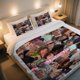 thumbnail image 1 of Malachi Fan Collage Duvet Cover Set Easter Bedding ThreePiece Set, 1 of 1