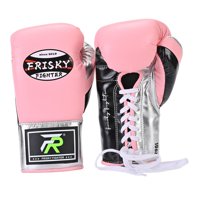 Ioensy - Guantes De Boxeo Guantes De Entrenamiento De Boxeo Transpirable Para Muay Thai Mma Kickboxing Pink 14Oz