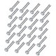 thumbnail image 2 of Aro De Anillo De Nariz De Acero Inoxidable Para Mujeres Ni?as 24pcs-blanco, 2 of 5