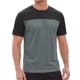 thumbnail image 1 of INSPIRE CHIC Camiseta de Hombre Raglán de Manga Corta para Verano, Camisetas de Gimnasio M Gris Oscuro, 1 of 5