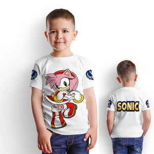 Mundo Textil - Polera Juvenil Sonic D13 - Talla 4