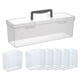 thumbnail image 5 of Contenedores de almacenamiento de espaguetis, contenedor de almacenamiento de alimentos, recipiente hermético para almacenamiento de Pasta para cocina Mango negro, 5 of 5