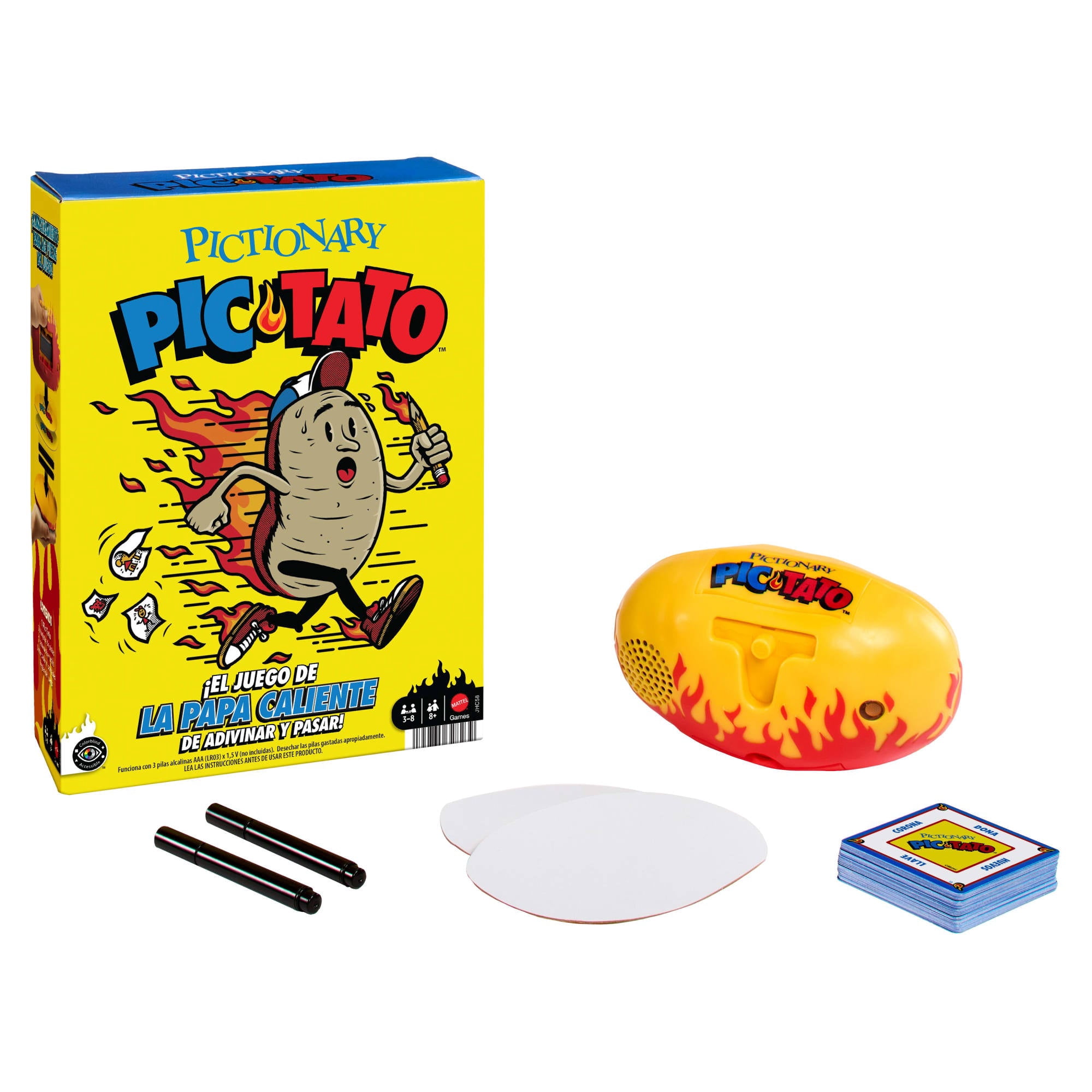 Mattel - Games Pictionary Juego De Mesa Pictato
