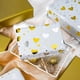 thumbnail image 2 of Papel de Regalo Burymento Corazones Oro Reversible 43 cm 10 m, 2 of 3