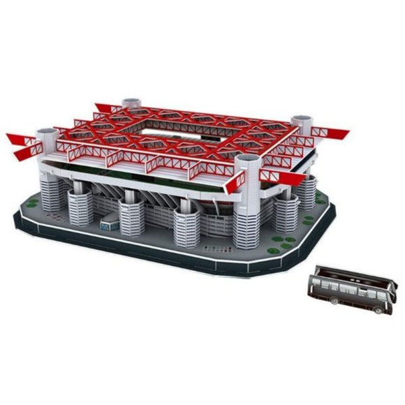 Modelo 3D Puzzle del estadio de fútbol de San Siro/Meazza