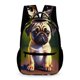 thumbnail image 1 of Pug Mochila Escolar Para Niños Y Niñas Mochila Infantil De Alta Calidad Ligera Grande Y Duradera 43x15x32cm, 1 of 6