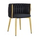 thumbnail image 3 of Pack 2 Silla Mizzi Velvet Negro| Sala, Dormitorio u Oficina, 3 of 4