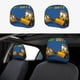 thumbnail image 1 of Stinky y Dirty Funda Protectora Universal para Reposacabezas de Coche, Funda Elástica para Reposacabezas de Asiento de Auto, Funda de Tela Antipolvo, Accesorios de Interior 2 Piezas, 1 of 6
